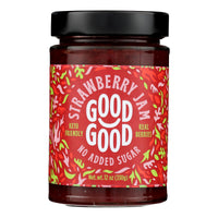 Good Good - Jam Strawberry No Sugar - Case Of 6-12 Oz