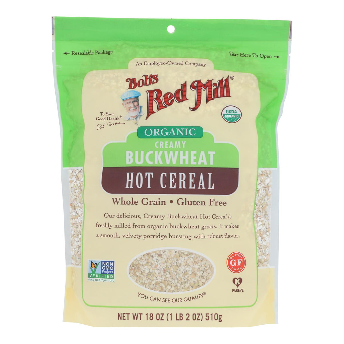 Bob's Red Mill - Cerial  Buckwheat - Case Of 4-18 Oz