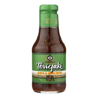 Kikkoman Teriyaki Sauce - Garlic And Green Onion - Case Of 6 - 20.5 Oz.