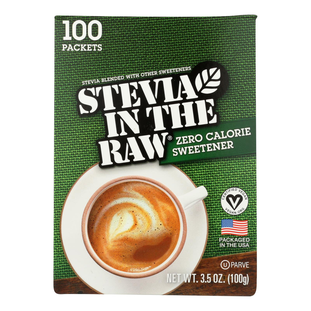 Stevia In The Raw Sweetener - Packets - Case Of 12 - 100 Count