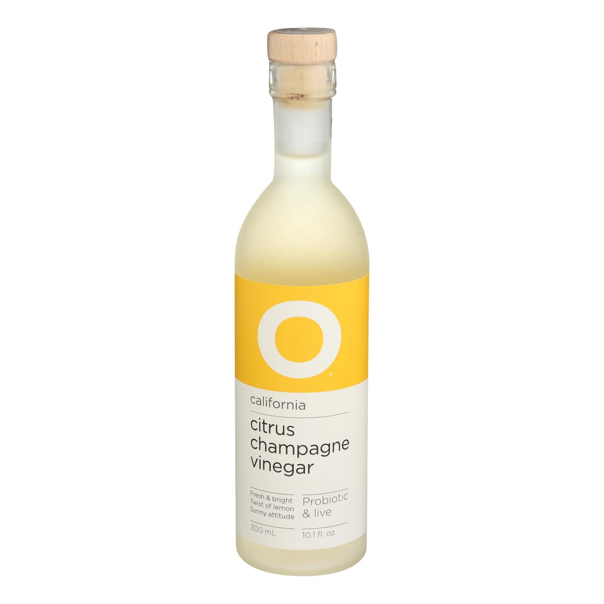 O Olive Oil Citrus Champagne Vinegar - Case Of 6 - 10.1 Fz