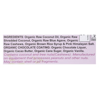 Nelly's Organics Coconut Candy Bar  - Case Of 9 - 1.6 Oz