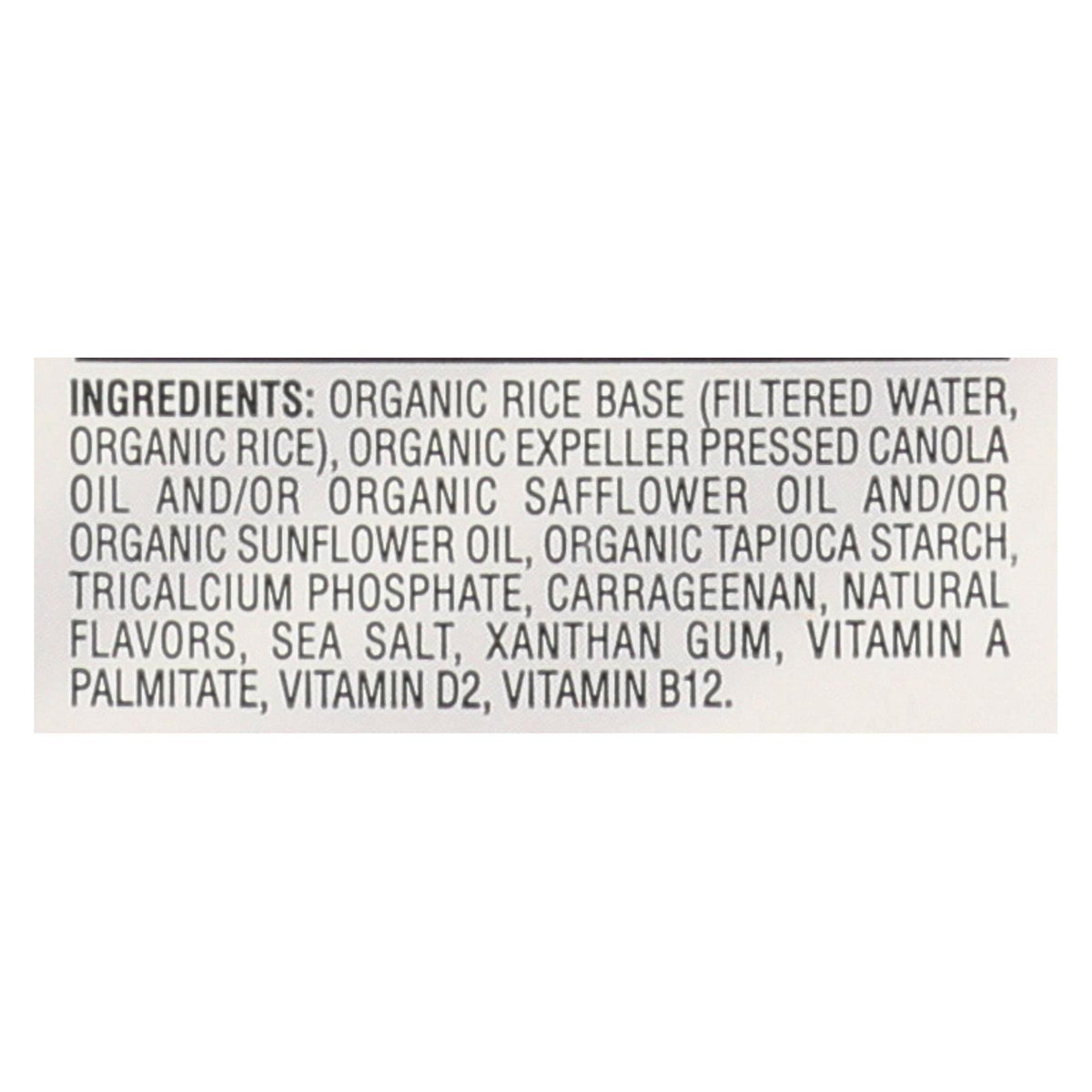 Rice Dream Organic Rice Drink - Original - Case Of 12 - 32 Fl Oz.