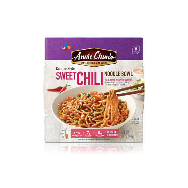 Annie Chun's Korean Sweet Chili Noodle Bowl - Case Of 6 - 7.9 Oz.