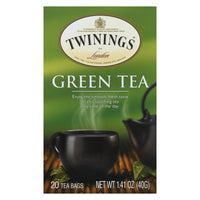 Twinings Tea Green Tea - Natural - Case Of 6 - 20 Bags