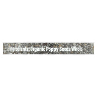 Spicely Organics - Poppy Seeds - Case Of 3 - 2.2 Oz