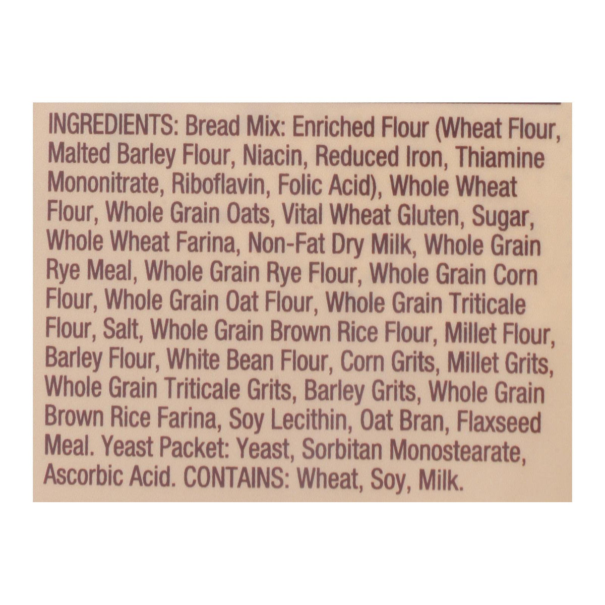 Bob's Red Mill - Bread Mix 10 Grain - Case Of 4-19 Oz