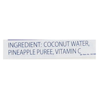 C2o - Pure Coconut Water - Pineapple - Case Of 12 - 33.8 Fl Oz.