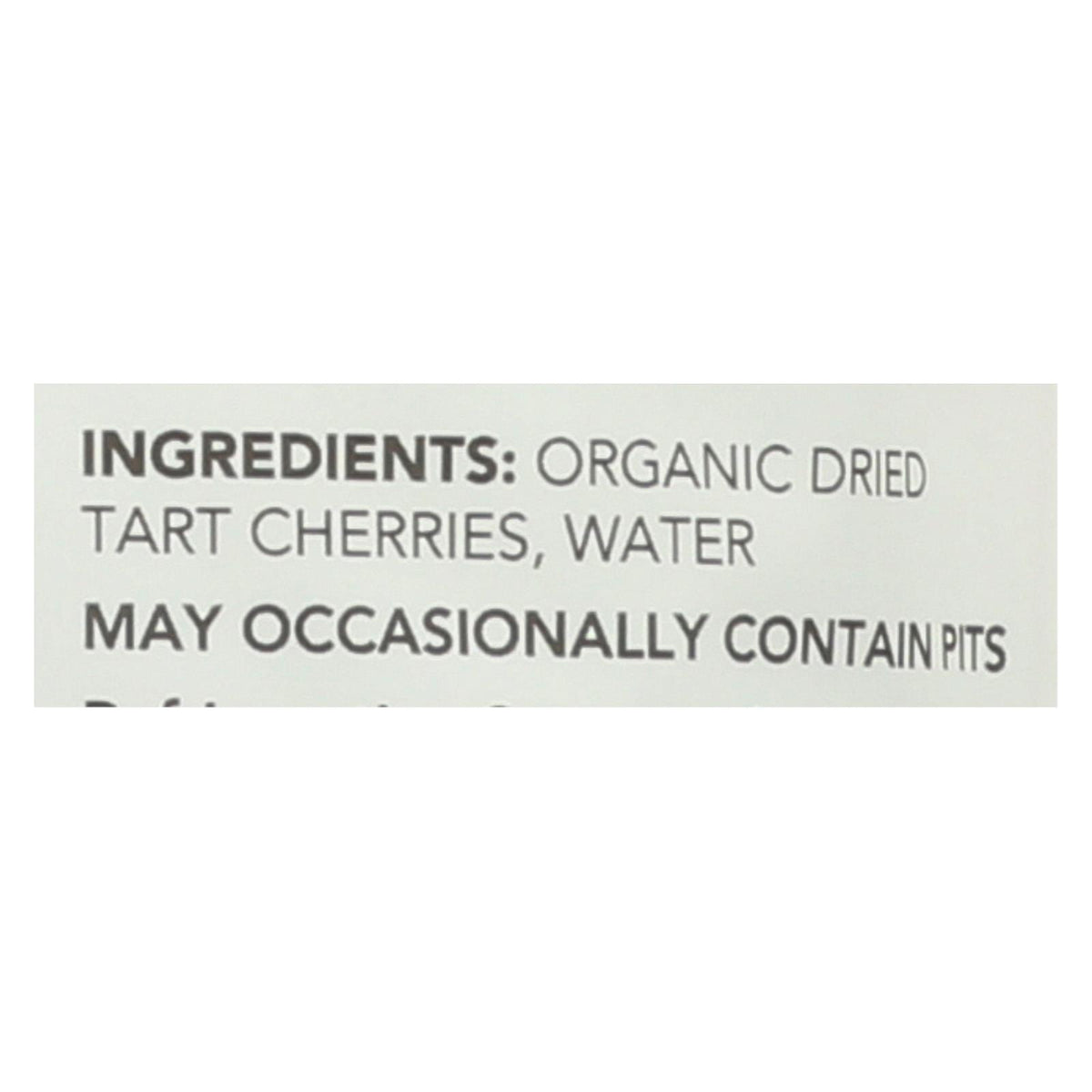 Fruit Bliss - Organic Tart Dried Cherries - Case Of 6 - 4 Oz.