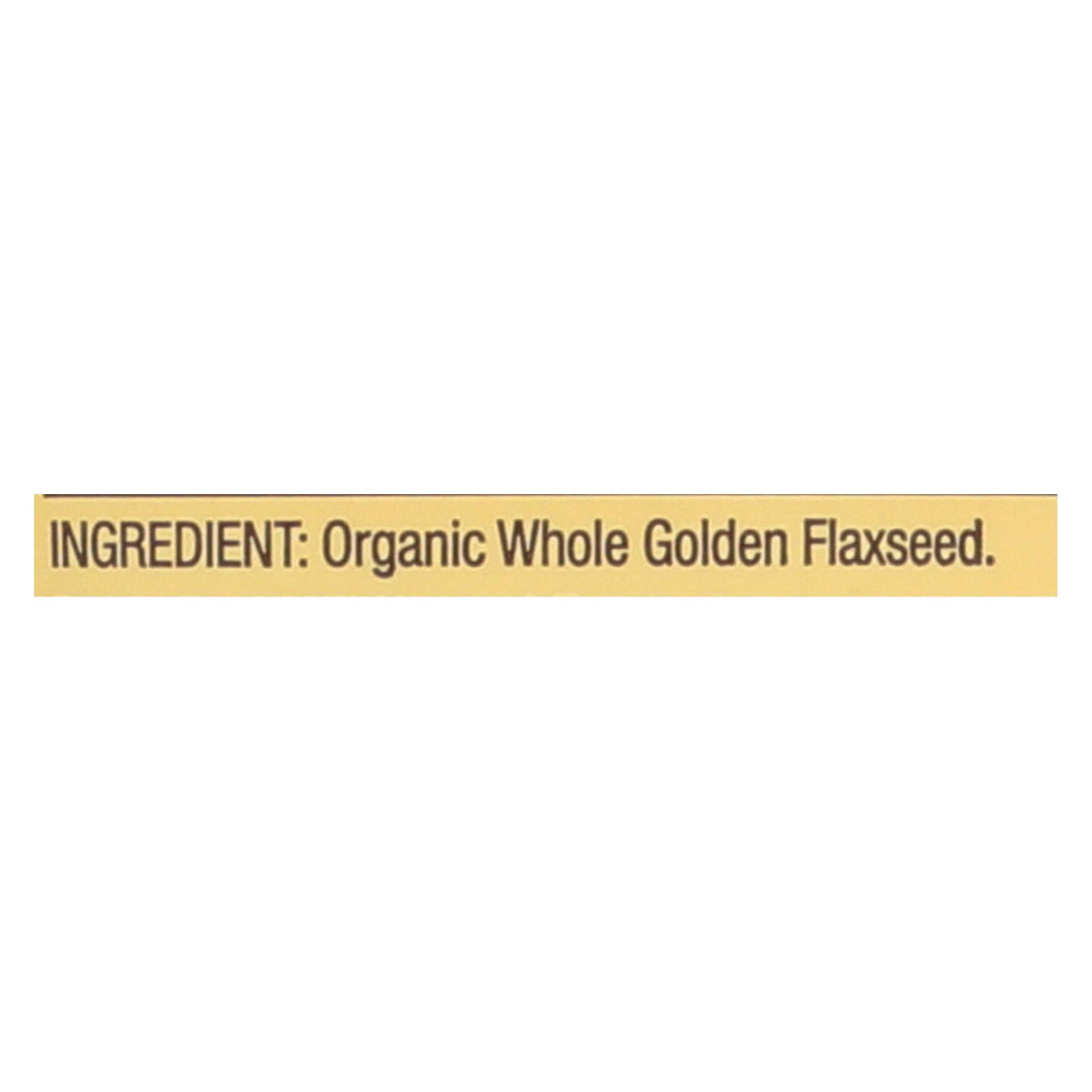 Bob's Red Mill - Organic Flaxseed Meal - Golden - Case Of 4 - 16 Oz