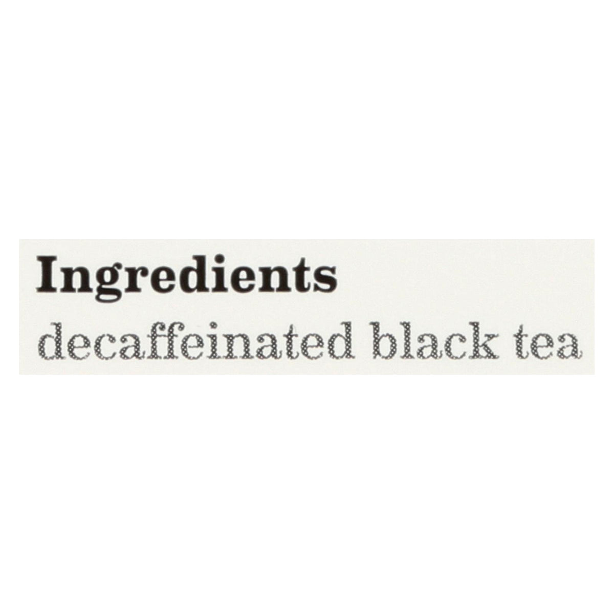 Bigelow Tea English Teatime Decaffeinated Black Tea - Case Of 6 - 20 Bags