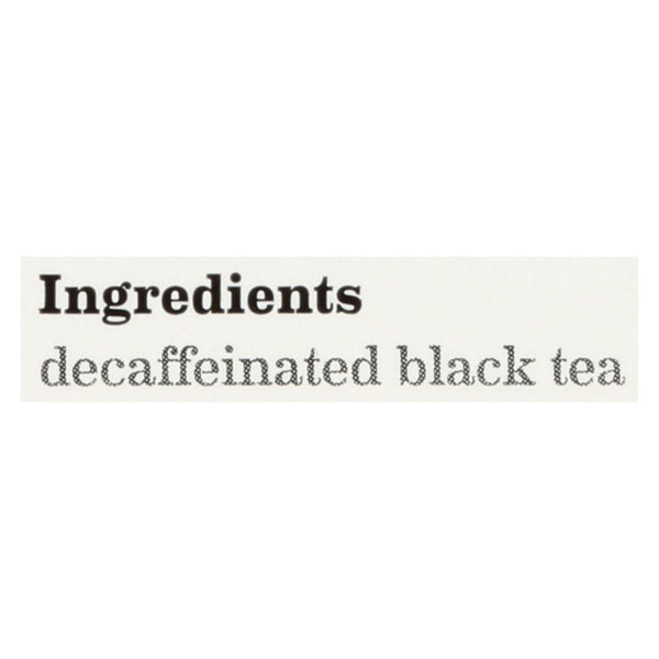 Bigelow Tea English Teatime Decaffeinated Black Tea - Case Of 6 - 20 Bags