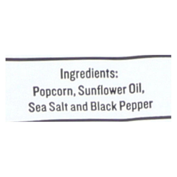 Skinnypop Popcorn Skinny Pop - Sea Salt And Black Pepper - Case Of 12 - 4.4 Oz.