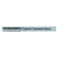 Seasnax Raw Seaweed Snack - Case Of 16 - 1 Oz.