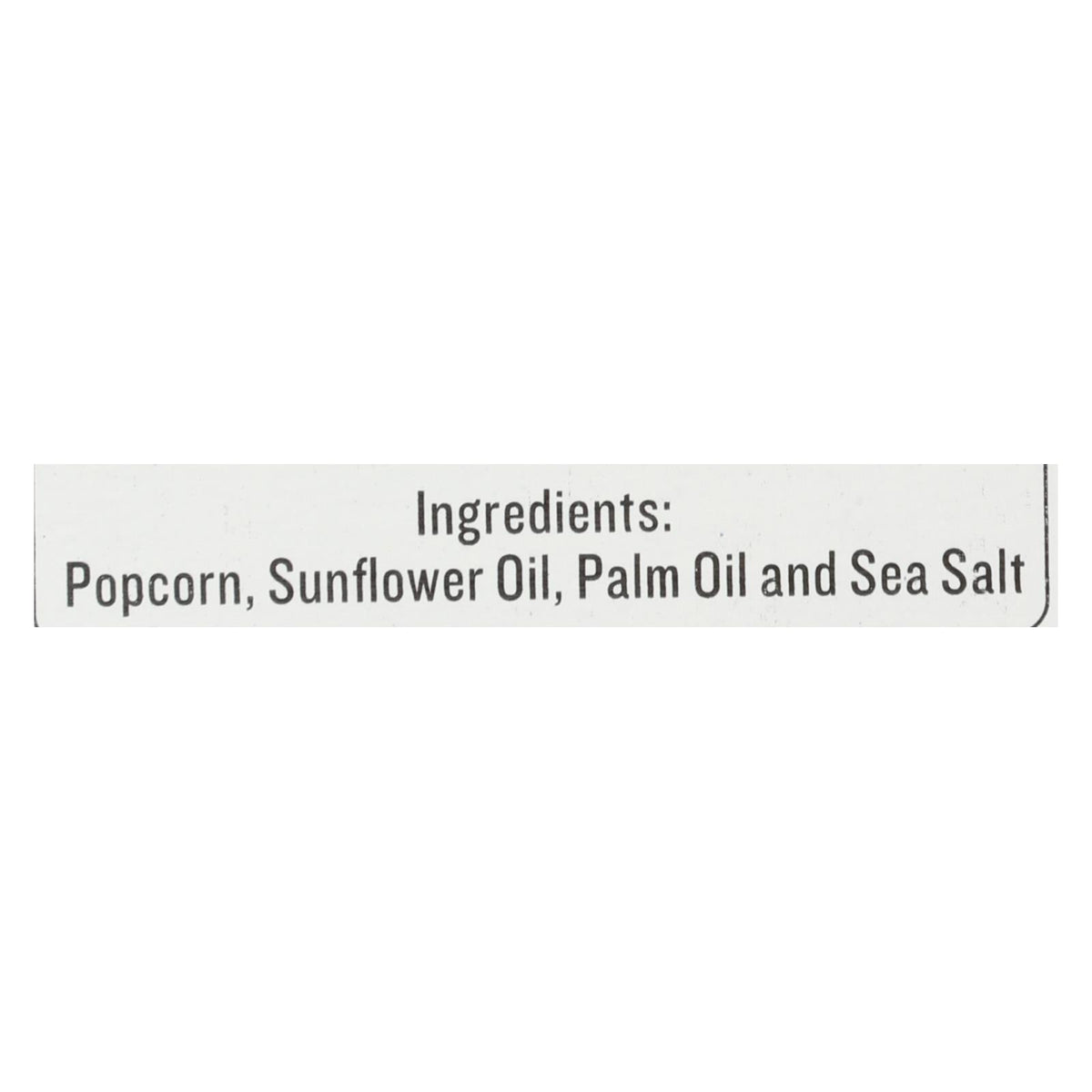 Skinnypop Popcorn - Popcorn Mirco Sea Salt - Case Of 6 - 6/2.8 Oz