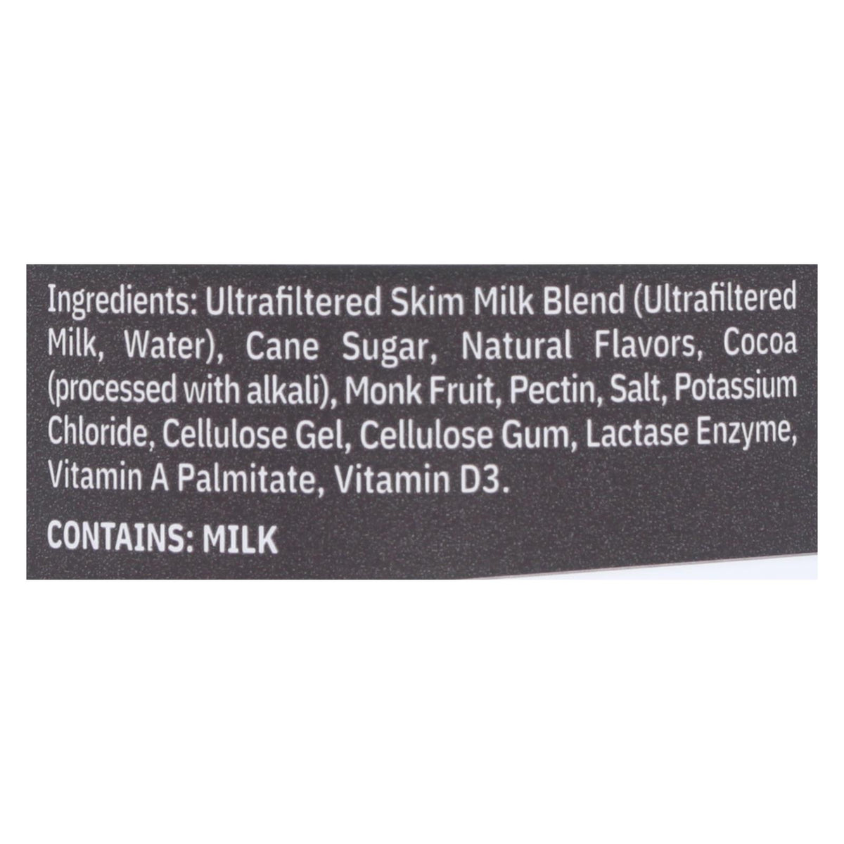 Slate Milk - Milk Aseptic Lf Dark Chocolate - Case Of 12 - 11 Fz