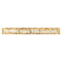 Spicely Organics - Organic Sesame - White - Case Of 3 - 2 Oz.