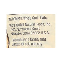 Bob's Red Mill - Thick Rolled Oats - Gluten Free - Case Of 4-32 Oz.