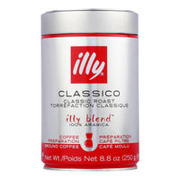 Illy Caffe Coffee Coffee - Drip - Ground - Medium Roast - 8.8 Oz - Case Of 6