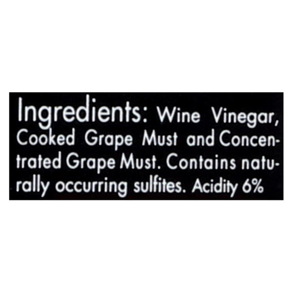 Fini Vinegar Balsamic - Case Of 6 - 8.45 Fl Oz.