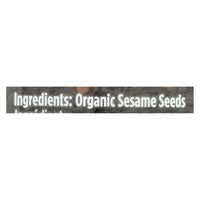 Spicely Organics - Organic Sesame - Black - Case Of 3 - 2 Oz.