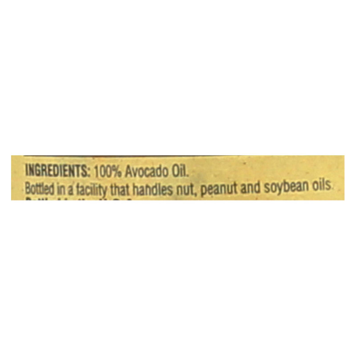 Napa Valley Naturals - Oil Avocado Expeller Prss - Case Of 12 - 25.4 Fz