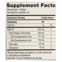 Iwi - Supp Alge Epa/dha Omega3 - Ea Of 1-30 Sgel