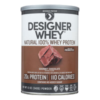 Designer Whey - Protein Powder - Chocolate - 12.7 Oz