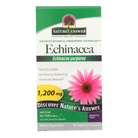 Nature's Answer - Echinacea Herb - 90 Vcaps