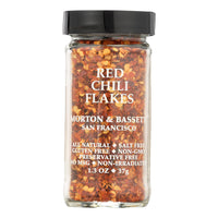 Morton And Bassett Seasoning - Chili Flakes - Red - 1.3 Oz - Case Of 3