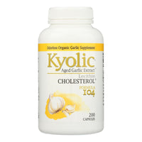 Kyolic - Aged Garlic Extract Cholesterol Formula 104 - 200 Capsules