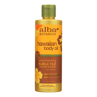 Alba Botanica - Hawaiian Body Oil Kukui Nut - 8.5 Fl Oz