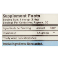 Cleartract D-mannose Formula Powder - 50 G