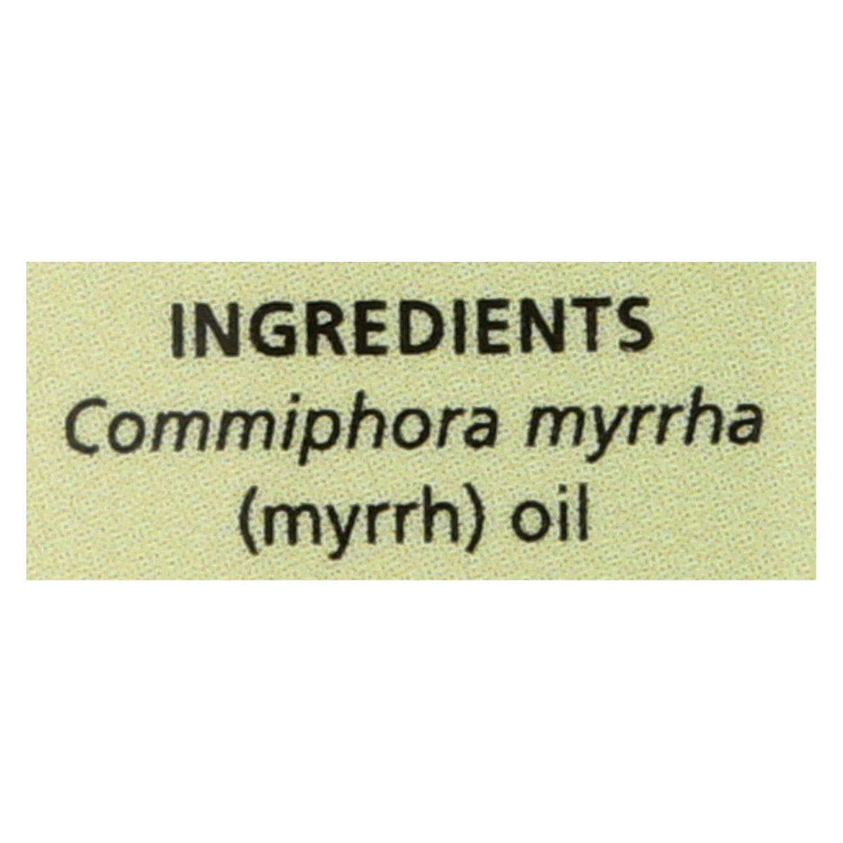 Aura Cacia - Pure Essential Oil Myrrh - 0.5 Fl Oz