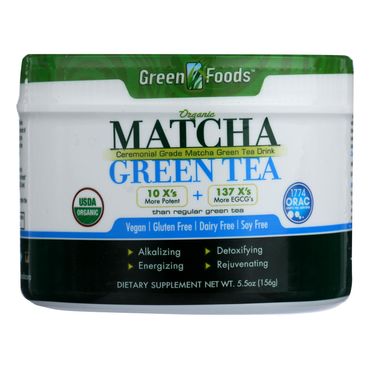 Green Foods Organic Matcha Green Tea - 5.5 Oz