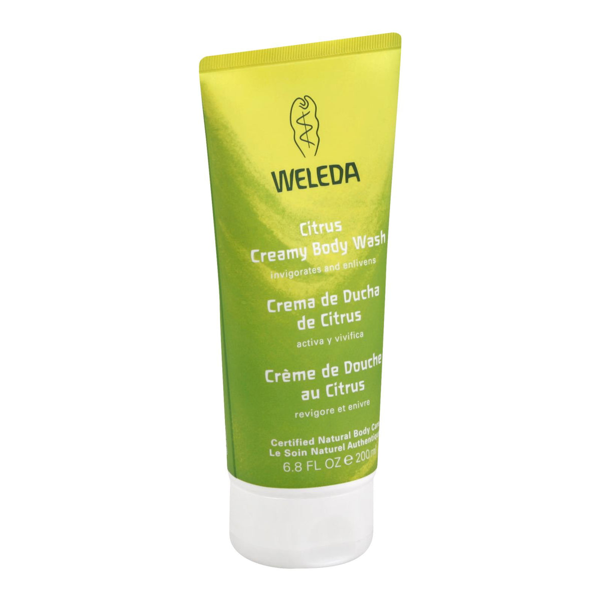 Weleda Creamy Body Wash Citrus - 7.2 Fl Oz