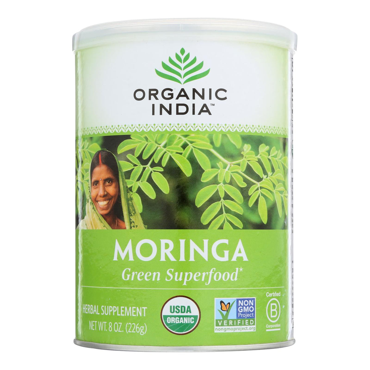 Organic India Organic Moringa Leaf Powder - 8 Oz