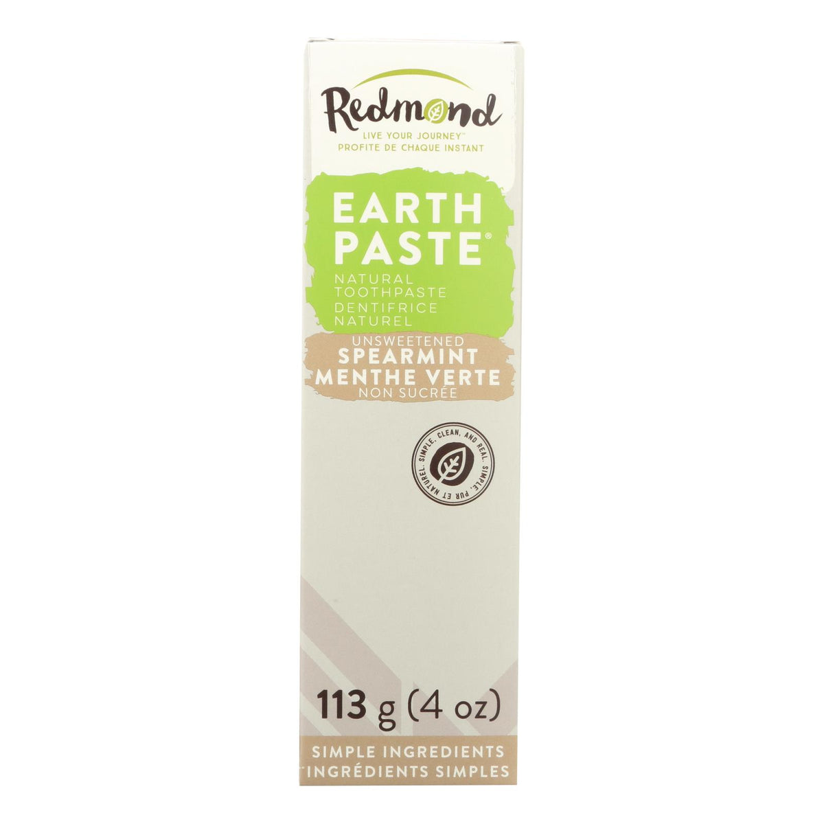 Redmond Trading Company Earthpaste - Spearmint - 4 Oz