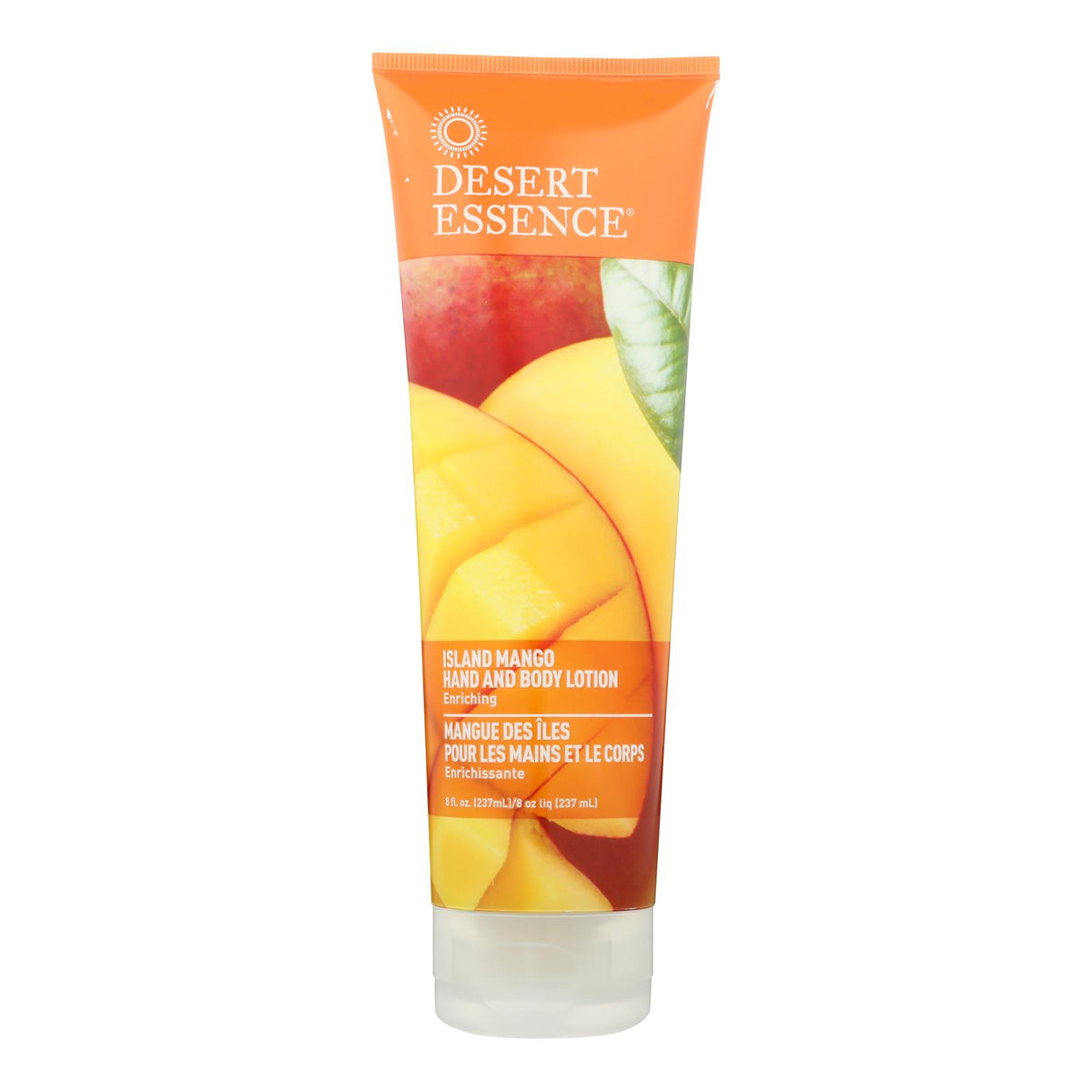 Desert Essence - Hand And Body Lotion - Island Mango - 8 Fl Oz