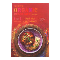 Mike's Organic Curry Love - Organic Curry Simmer Sauce - Red Thai - Case Of 6 - 8.8 Fl Oz.