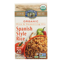 Lundberg Family Farms - Rice And Seasoning Mix - Spanish Style - Case Of 6 - 5.50 Oz.