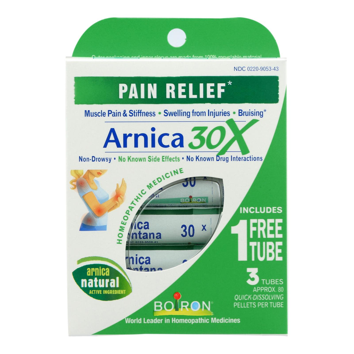 Boiron - Arnicare 30x Pain Relief Tube - 3 Count