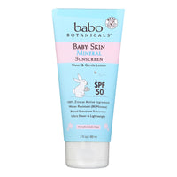 Babo Botanicals - Baby Skin Mineral Sunscreen - Spf 50 - 3 Oz.